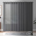 thumbnail image 6 of Your Zone Blackout Curtain Panel Pair, Set of 2, Chambray Blue, 38"W x 84"L, 6 of 8