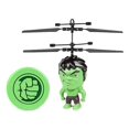 thumbnail image 2 of Marvel Licensed Hulk 3.5 Inch Flying Figure IR UFO Big Head Helicopter - 33244, 2 of 2