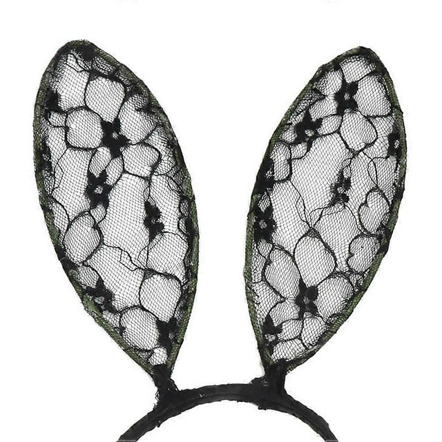 Hair Accessories Black Bunny Hair Hoop Perfect for Cosplay and Christmas with Adorable Rabbit Ear Shape Design 1Pcs