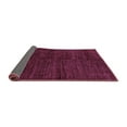 thumbnail image 2 of Ahgly Company Indoor Rectangle Abstract Purple Modern Area Rugs, 4' x 6', 2 of 4