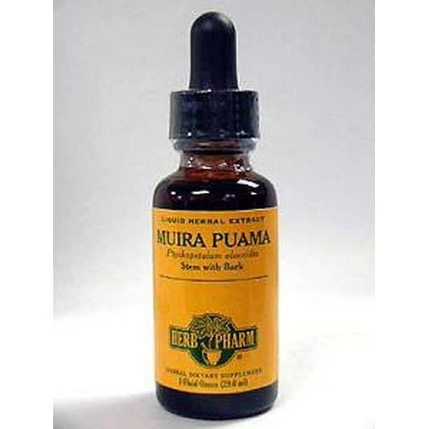 Herb Pharm Muira Puama Extract Liquid Herbal Extract 1Ounce Walmart