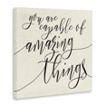 thumbnail image 2 of Stupell Industries Traditional Capable of Amazing Things Canvas Art, 17 x 17, by Lil' Rue, 2 of 7