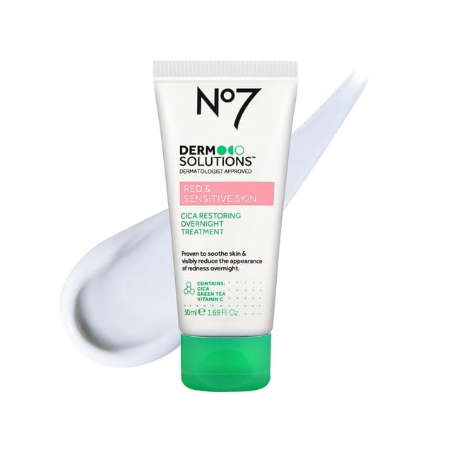 Crema de noche No7 Derm Solutions Skin Barrier Repair CICA 50 ml