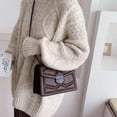 thumbnail image 4 of Bolso de hombro para mujer, tarjetero con cremallera, cartera, bandolera, Café Hugo embrague de hombro para mujer, 4 of 6