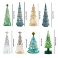 thumbnail image 6 of Dserhfy Illuminated Glass Christmas Tree Tabletop Light Up Christmas Tree Figurine for Xmas Home Party Centerpiece Tabletop Mantel Decor, 6 of 8