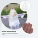 thumbnail image 3 of EeaseMX Velo de novia de tul con perlas y peineta para mujer, ideal para fotografía de novia, niña de las flores y fiesta de bodas (blanco), 3 of 8
