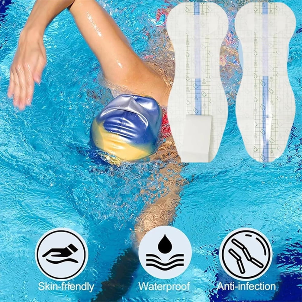 NOGIS Waterproof Swimming Pads for Women Waterproof Private Patches Prevent Dirt Skin Friendly Private Stickers Swimming Private Stickers, Perfect for Swimming and Daily Use (10 Pcs)