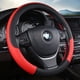 thumbnail image 3 of Funda de cuero PU para volante de coche para BMW, todos los modelos E39, E46, E60, E87, E90, F10, F20, X1, X2, X3, X4, X5, X6, accesorios interiores, 3 of 5