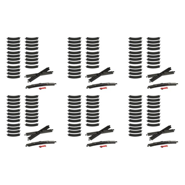 Bachmann Trains HO Scale Steel Alloy E-Z Track Figure 8 Track Pack (6 Pack)