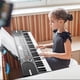 thumbnail image 3 of Piano Eléctrico GILLAS Negro con 61 Teclas Estándar para Principiantes Niños, 3 of 7