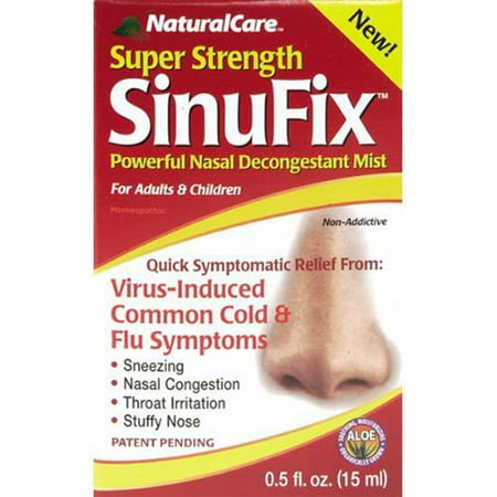 Natural Care Super Strength SinuFix, .5 Oz (Best Allergy Medicine For Pet Allergies)