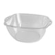 thumbnail image 2 of Cuenca Transparente, Washbasin Washbasin que Ahorra Espacio Engrosó Duradero Fácil de Limpiar para El Hogar, 2 of 7