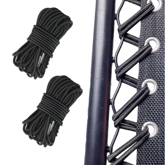 Zero Gravity Chair Cord Replacement, 4 Pack, Elastic Cord for antigravity Chair, Patio Recliner Chair, Lawn Bungee Chair, Beach Chair, Lounge Chair, Outdoor String Chair, Nylon Stretch String Cord