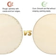 thumbnail image 3 of 36 Pcs 3 Inch Unfinished Wood Circles for Crafts, Wood Rounds for Crafts, Round Wood Discs for Crafts, Painting, Writing, DIY Supplies, Engraving and Carving, Home Decorations, 3 of 7