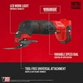 thumbnail image 2 of CRAFTSMAN Outil Oscillant V20 Sans Fil, Outil Seulement (CMCE500B), 2 of 5