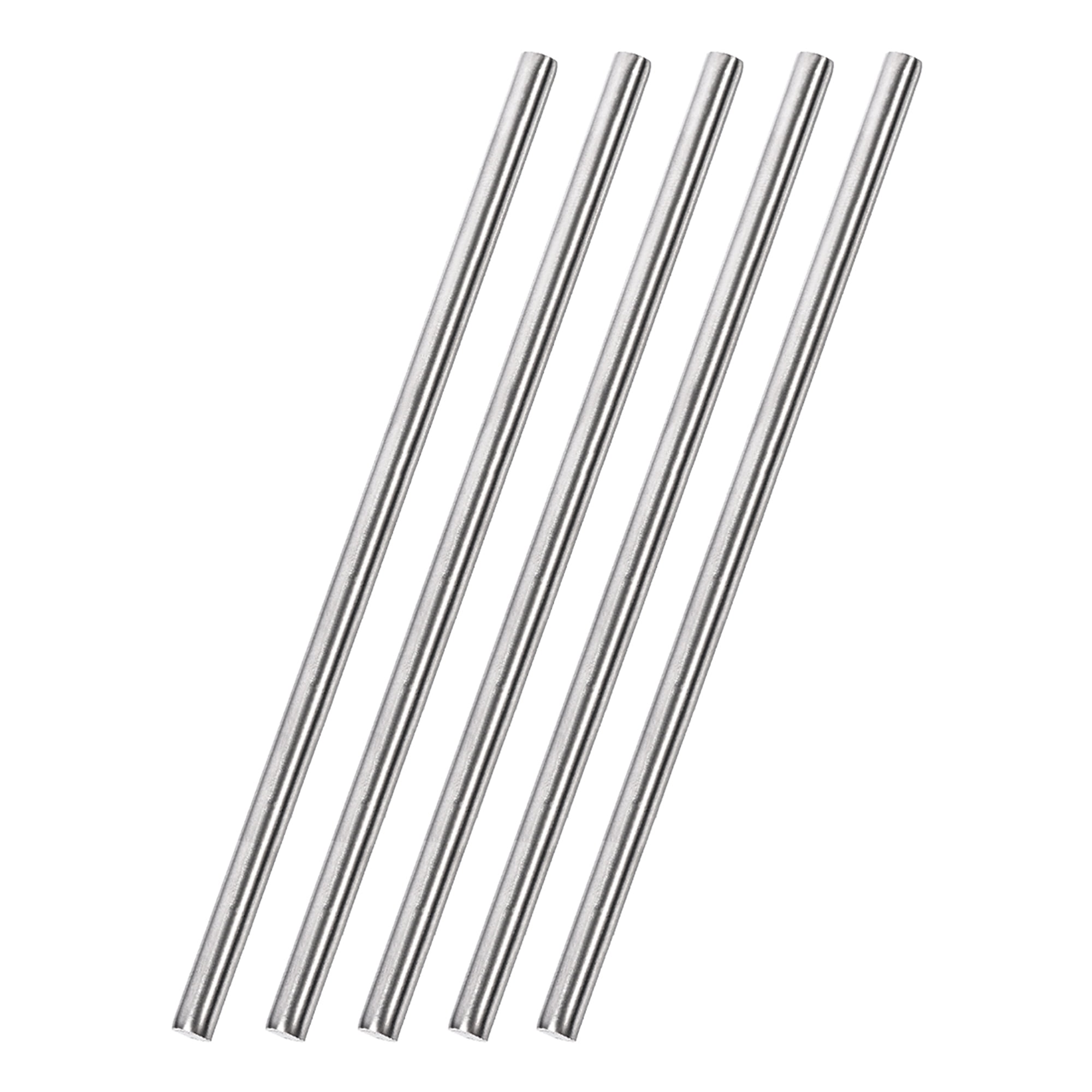 uxcell 1mm x 100mm 304 Stainless Steel Solid Round Rod for DIY Craft 5pcs 