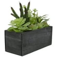 thumbnail image 3 of Northlight 10" Artificial Mixed Succulent Plants in a Rectangular Planter, 3 of 5