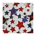 thumbnail image 4 of Awypu Square Fitted Table Cloths 100% Polyester Fiber - Stars Pattern 52*52, 4 of 8