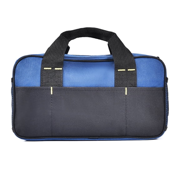 COOLHOOD 14inch Wide Mouth Tool Bag Large Capacity Tool Bags for Men Portable Home Organization Storage Handbag for Screwdriver