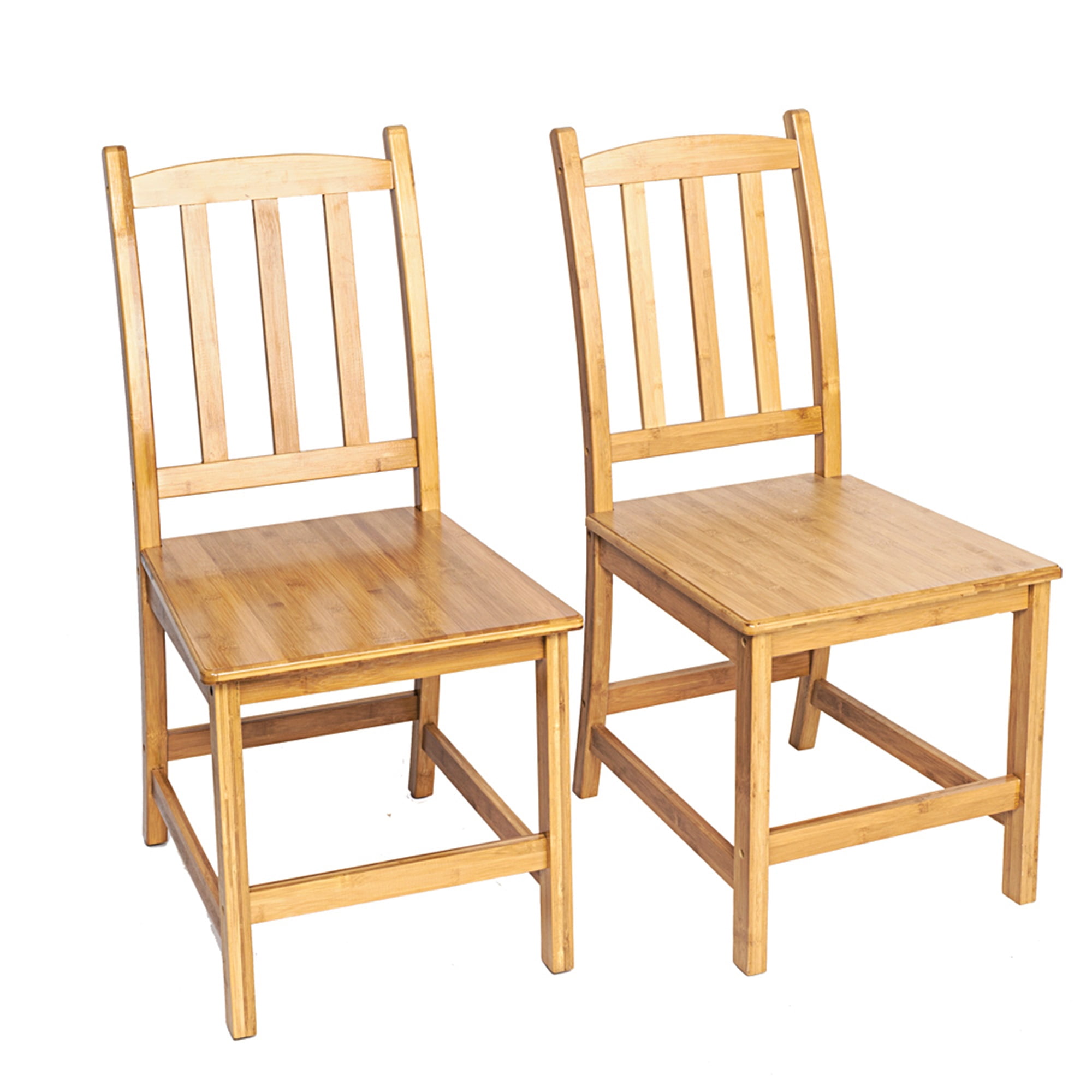 Spaco Bamboo Dining Chairs Set of 2 with High Backrest for Dining Room, Living Room, Kitchen, Wood Spaco Bamboo Dining Chairs Set of 2 with High Backrest for Dining Room, Living Room, Kitchen, Wood