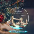 thumbnail image 2 of Istanbul Turkey Christmas Ornaments 2025, Personalized Suleymaniye Mosque Xmas Ornament Gift, Suleymaniye Mosque Istanbul Xmas Ornament Gift for Trip Memories, Custom Text Name Turkey Lover Ornaments, 2 of 5