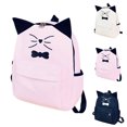 thumbnail image 2 of Womens Backpack Fashion Casual Cute Cat Ears Travel Backpack Canvas Rucksack, 2 of 10