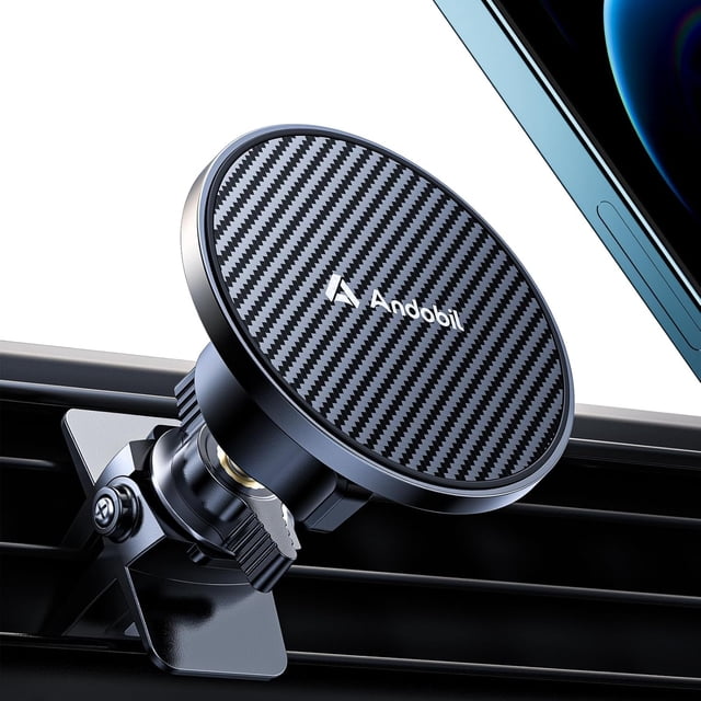 Soporte para coche andobil para MagSafe, soporte magnético para teléfono para rejilla de ventilación