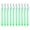 Green, variant on Ywmsfl Stackable Pencils in Dazzling, Translucent Multiple Point Push Fun Pencils with Erasers, Stacking Point Leads Pencil Set