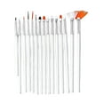 thumbnail image 4 of 15x Nail Art Dotting Tool Set DIY Nail Dotting Pen Pinceles para pintar para patrón Blanco Yuyangstore Bolígrafos para puntear uñas, 4 of 8