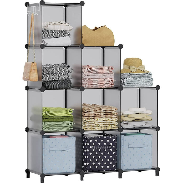 Highwell Cube Storage Organizer, 9-Cube Closet Organizers and