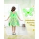 thumbnail image 3 of Vestido de disfraz Dressy Daisy Fancy Fairy Green con alas 4T-5T, 3 of 7