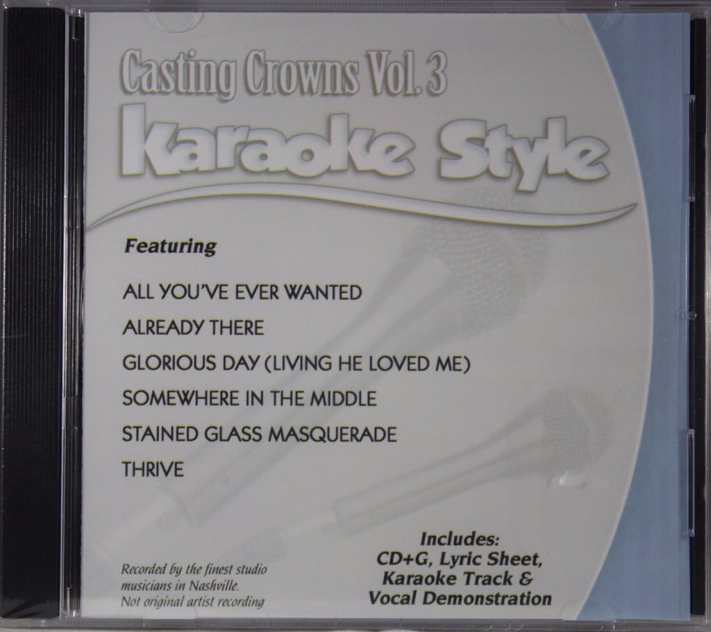 Casting Crowns Volume 3 Daywind Christian Karaoke Style New Cd G 6 Songs Walmart Com Walmart Com Casting Crowns Volume 3 Daywind Christian Karaoke Style New Cd G 6 Songs Walmart Com Walmart Com