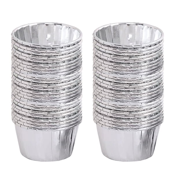 50 Uds. Forros para magdalenas, moldes para magdalenas, útiles y resistentes latas para hornear