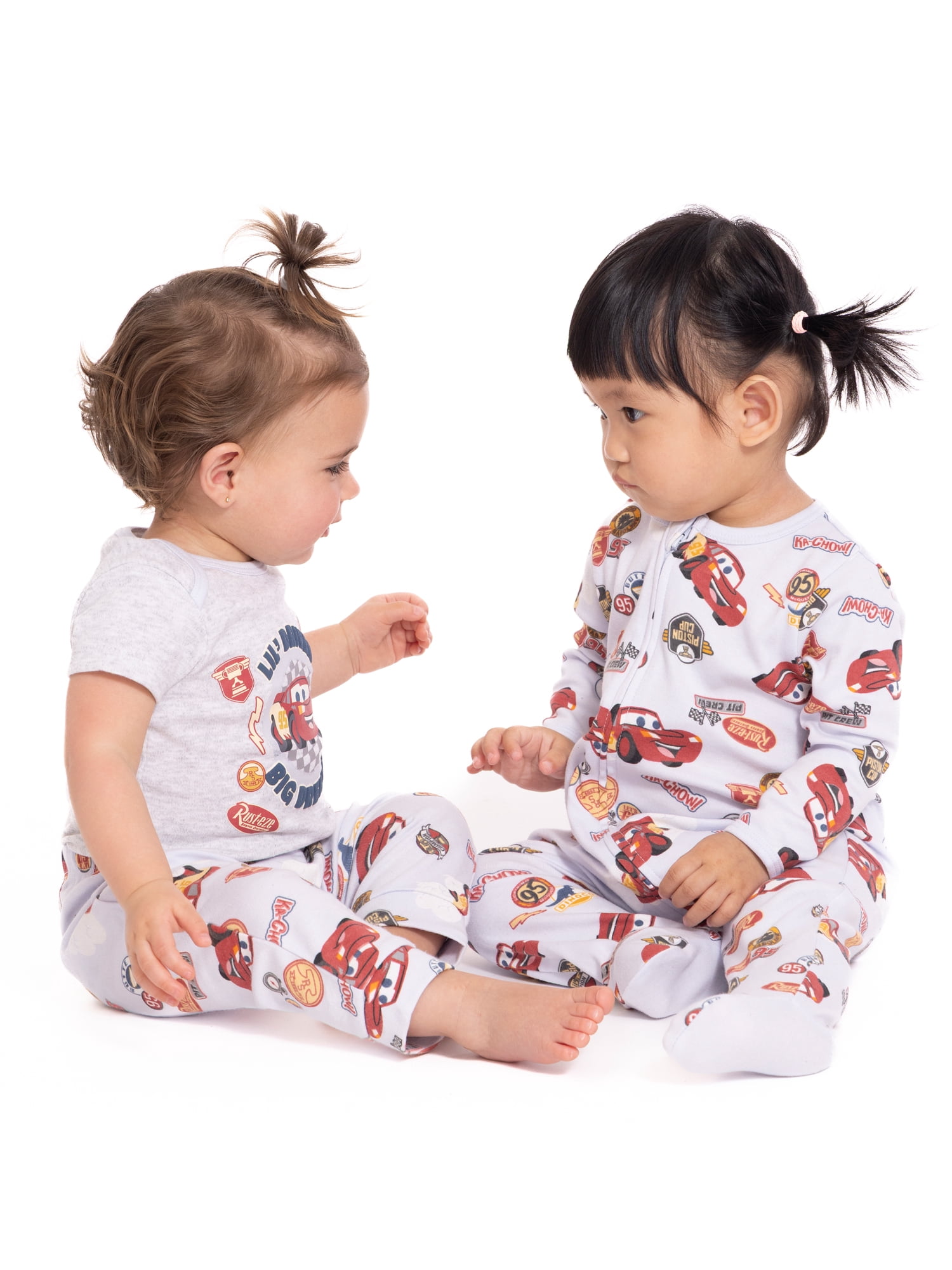 Pixar Cars Baby Layette Newborn Essentials Gift Set, 4-Piece, Sizes Newborn-12 Months