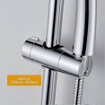 thumbnail image 2 of Soporte para cabezal de ducha de baño, abrazadera ajustable para ducha de mano, cromado, 2 of 5
