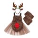 thumbnail image 2 of Traje de Navidad para niñas,Traje navideño para bebé,traje para recién nacido,traje festivo,Disfraz de cosplay sin mangas,ligero,para niños,Disfraz de carnaval con accesorios para fotos 100, 2 of 10