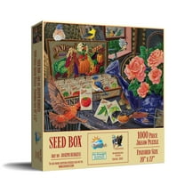 SUNSOUT INC - Seed Box - 1000 pc Jigsaw Puzzle by Artist: Joseph Burgess - Finished Size 20" x 27" - MPN# 38911