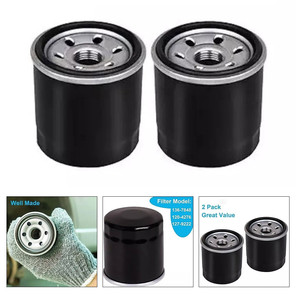 2 Pack 136-7848 Oil Filter for Toro V-Twin Engine for Timecutter