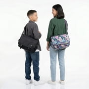J World Boys Terry 15 Messenger Bag For School And Travel, Black