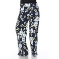thumbnail image 3 of White Mark Women's Plus Size Hawaiian Flower Palazzo Pants, 3 of 4