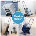 thumbnail image 7 of Luggage Trolley Cart Multi Purpose with 3 Elastic Ropes Adjustable Folding Hand Truck for Outdoor Travel Grocery Moving, 7 of 7
