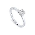 thumbnail image 2 of 5/8ct Diamond Solitaire Engagement Ring 14K White Gold, 2 of 3