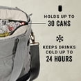 thumbnail image 4 of Bolsa Térmica Flexible BCKROADS SOFT COOLER 30 Latas Coleman gris Estándar, 4 of 6