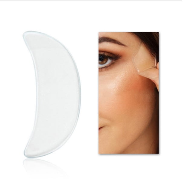 Juego de 16 piezas de parches faciales resistentes a las arrugas de silicona para la frente, los ojos, el cuello, el pecho en forma de T y con ajuste de presión