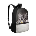 thumbnail image 2 of Uourmeti Cat Backpack for Kids, 17 Inch Comfortable To Carry Soft School Backpack for Travel Outdoor, 2 of 6
