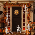 thumbnail image 2 of Halloween Skeletons Decorations, Posable Plastic Skeleton, Full Body Skeleton with Movable Joints, 2 of 6