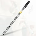 thumbnail image 3 of Irish Whistle Flute Key of C 6 Holes Flute Wind Instruments de Musique pour Débutants Intermédiaires Experts, 3 of 7