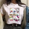 thumbnail image 3 of Camisetas con estampado de Toy story para mujer, playera con estampado Kawaii de Stitch, playera informal de dibujos animados de Manga para mujer, 3 of 5