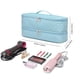 thumbnail image 5 of ARLMEGOR Estuche de viaje de doble capa para secador de pelo/Shark Flexstyle/Dyson Airwrap y accesorios para estilizador de cabello Bolsa organizadora de almacenamiento portátil Bolsa de viaje para he, 5 of 5