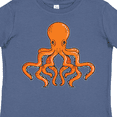 thumbnail image 4 of Inktastic Orange Octopus Boys or Girls Toddler T-Shirt, 4 of 5